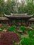 This is a two-story Pavilion in HUANHUAXI Park, Chengdu, China.