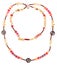 Two strings of necklace from natural gemstones
