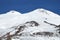 The two summits of Mount Elbrus, Russia