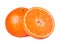 Two, tangerine citrus fruit