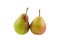 Two tasty pears