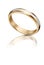 Two tone gold wedding ring