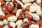 Two-tone grain beans background