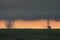 Two tornadoes touch down simultaneously in the plains of eastern Colorado, a rare and spectacular weather event