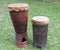 Two traditional drums of the Venda people of Limpopo province