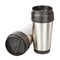 Two travel thermos-cup. Closeup.