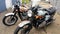 Two triumph bonneville t100 neo retro old school vintage motorbike outdoor