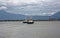 Two tug boats coming into Cairns Port