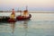 Two tugboats near the pier