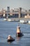 Two tugboats in New York City