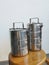 Two types of the Stainless Steel three and four Tier Food Carrier