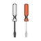 Two vector screwdriver.