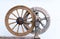 Two Vintage Spinning Wheels