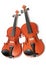 Two violins