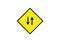 Two way signal traffic - symbol directions  - arrows