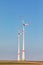 Two wind turbines dominate nature in some regions of Germany