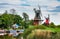 Two windmills in Greetsiel