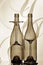 Two wine bottles and glasses