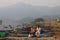 Two women chatting at phewa lake