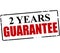 Two years guarantee