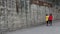 Two young ladies walking on Gulangyu Island in China