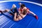 Two young men wrestlers