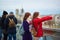 Two young tourist in Paris