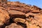 Twyfelfontein, site of ancient rock engravings in the Kunene Region of north-western Namibia