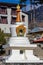 Tyangboche. Tengboche buddhist monastery in Himalayan mountains of Nepal