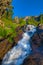 Tyndal Creek Cascade at Sunrise