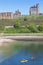 Tynemouth Castle and Priory and Kayakers