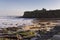 Tynemouth priory across King Edwards bay