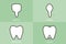 Type of tooth  incisor, canine, premolar, molar