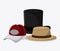 Types of hats cloth accesory