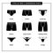 Types of men`s underwear pants