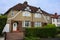 Typical 1930s pebble dashed semi detatched house