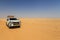 Typical 4x4 rental car in Namibia, Swakopmund, Namibia