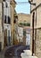 Typical achitecture - the narrow roads of Caceres