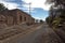 Typical adobe houses in agÃ¼Ã©, La Rioja, Argentina