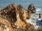 Typical Algarve coastline near Lagos - Portugal