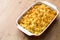 Typical American macaroni and cheese