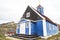 Typical ancient small Greenlandic church, Sisimiut, Greenland