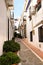 Typical Andalucia Spain old town village whitewashed houses