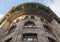 Typical architecture colorful dome decoration facade in istanbul turkey