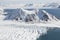 Typical Arctic glacier landscape - Spitsbergen