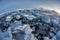 Typical Arctic winter landscape - Spitsbergen, Svalbard