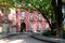 Typical art nouveau house at Colonia Roma in Mexico City