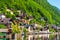 Typical austrian houses in Hallstatt