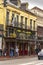 Typical balconied street in the French Quarter of New Orleans