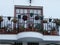 Typical balcony of Mijas .Andalusia